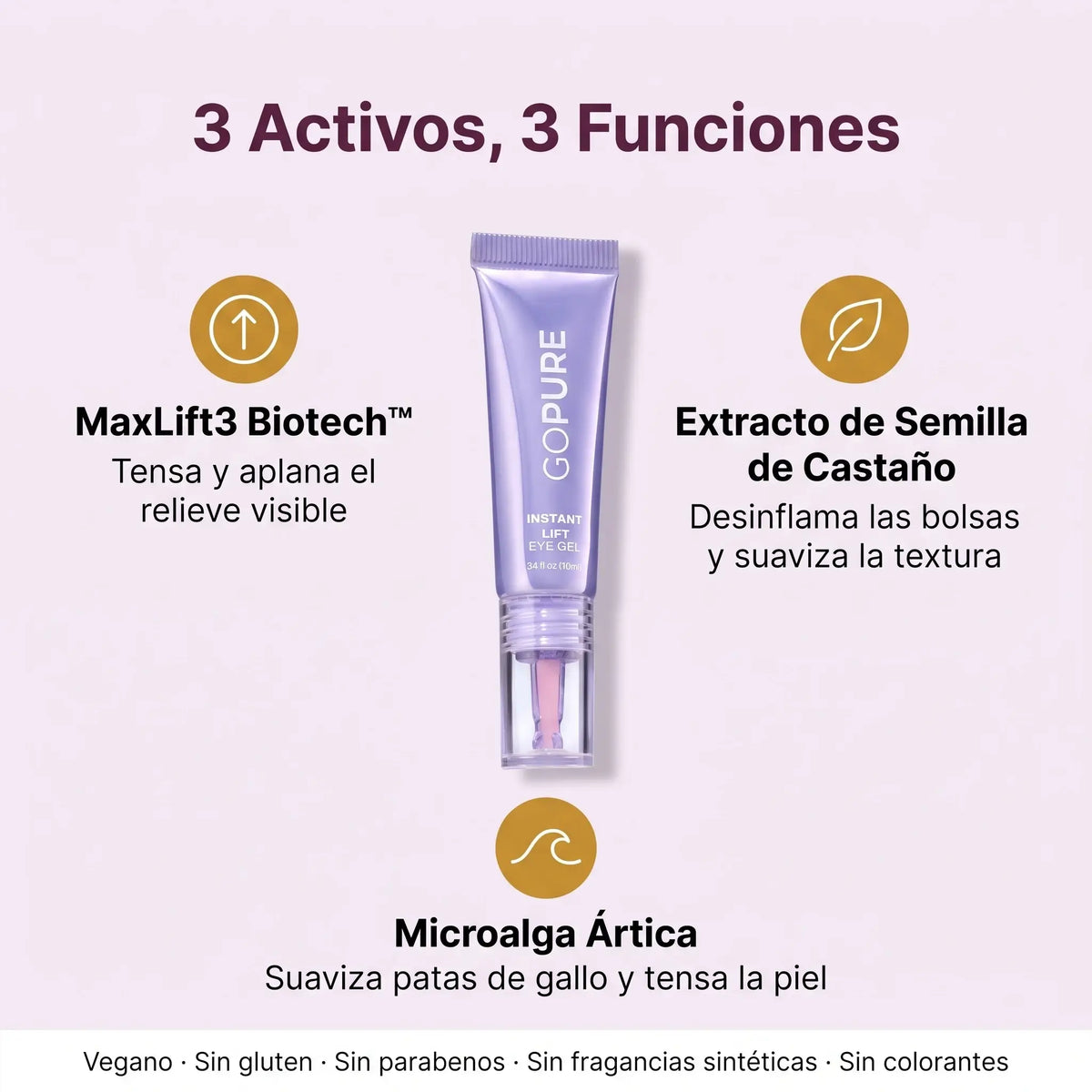 GOPURE™ Gel de Efecto Lifting Instantáneo para Ojos