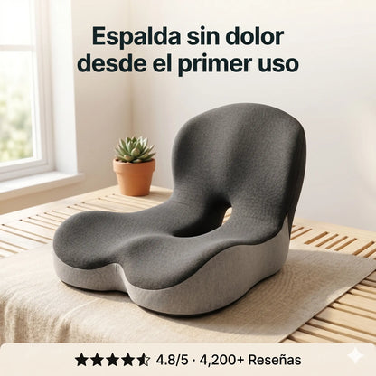 AeroSit™ - Cojín Ortopédico para Dolor de Coxis