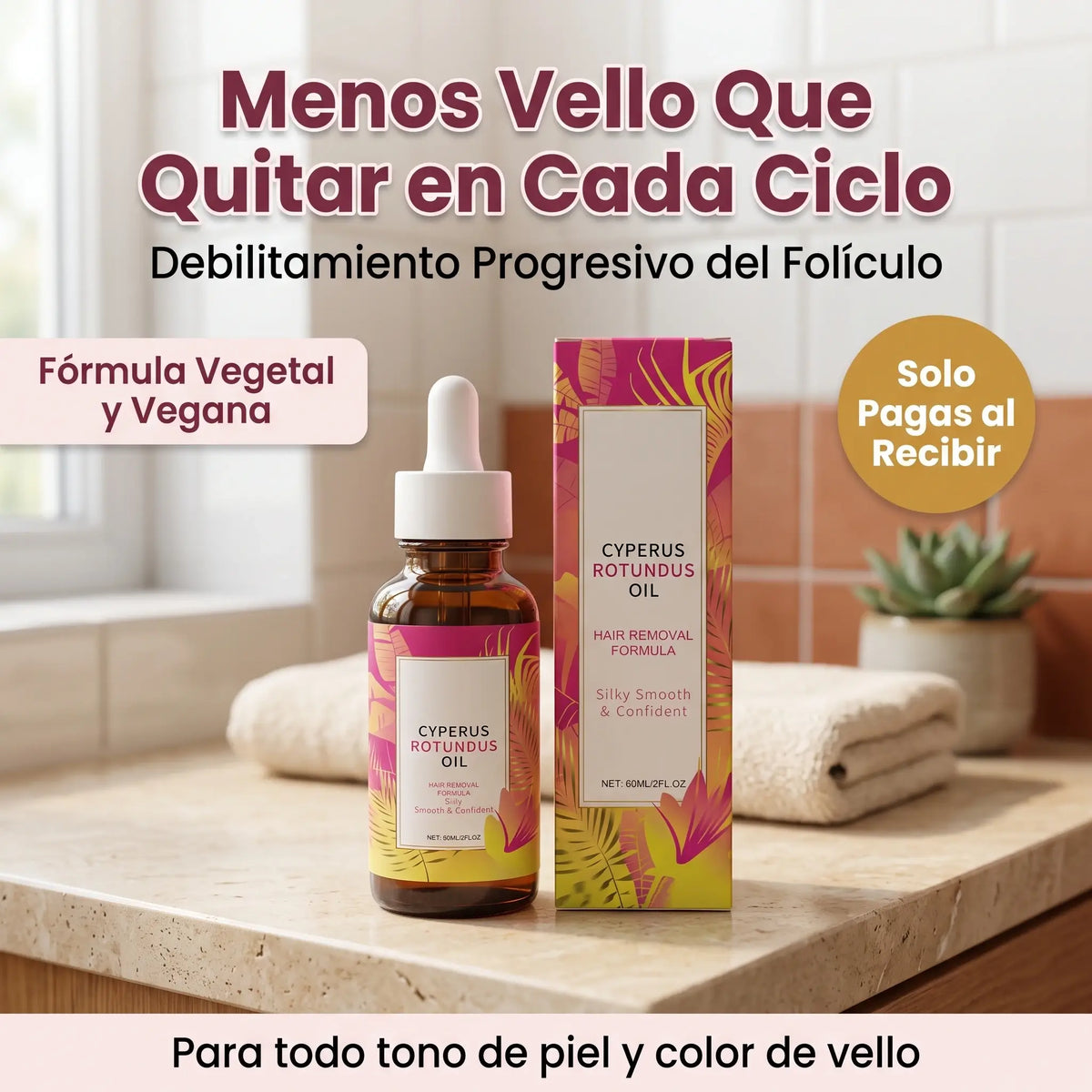 Aceite de Cyperus Rotundus Original