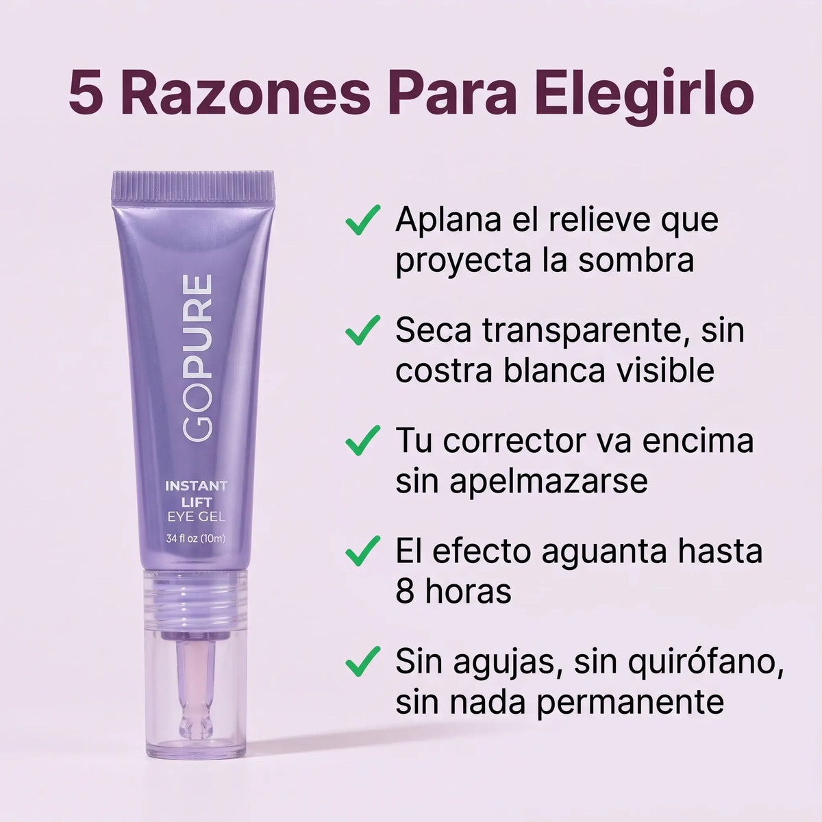 GOPURE™ Gel de Efecto Lifting Instantáneo para Ojos