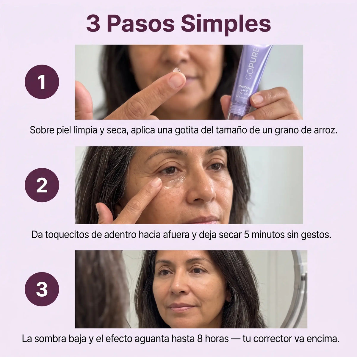 GOPURE™ Gel de Efecto Lifting Instantáneo para Ojos