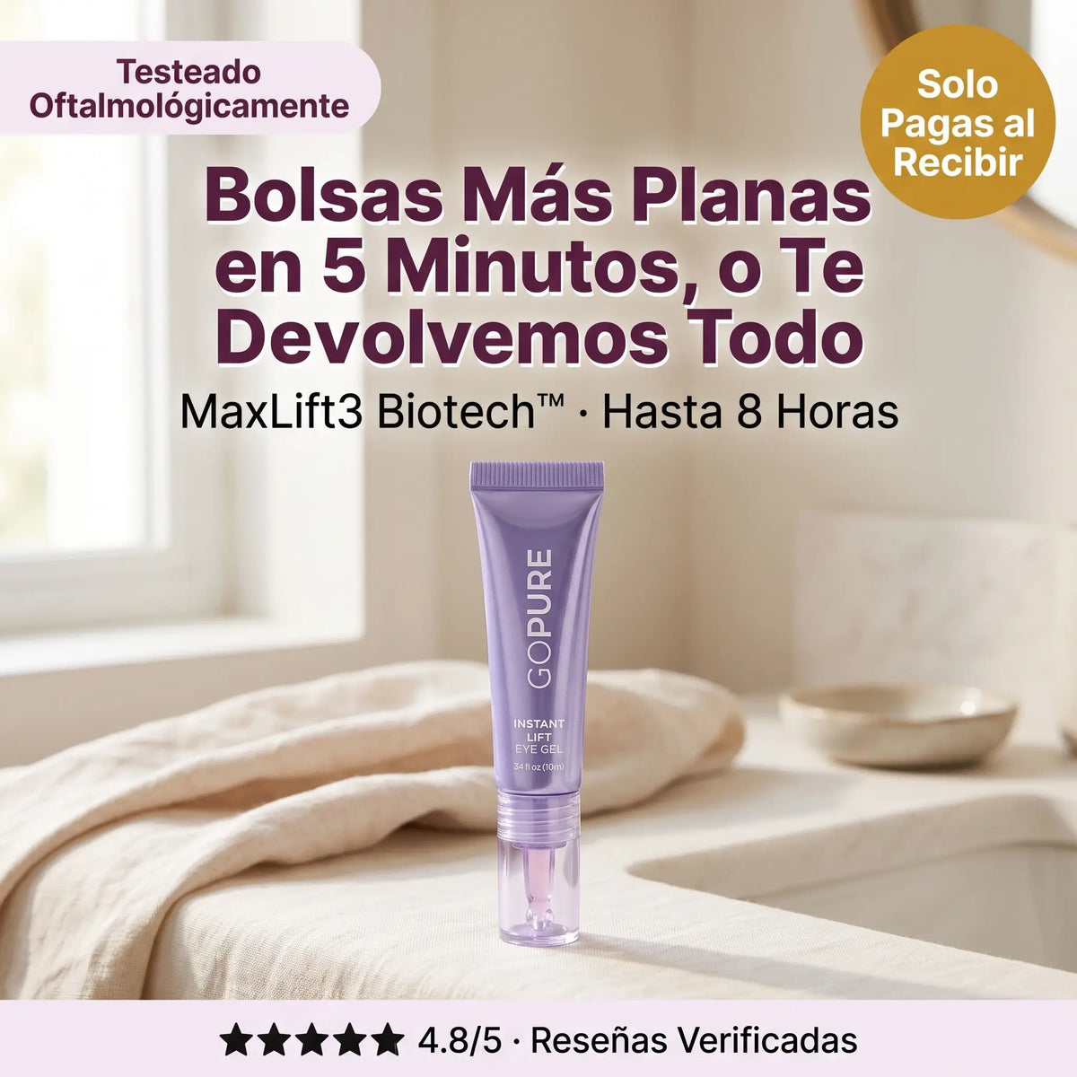 GOPURE™ Gel de Efecto Lifting Instantáneo para Ojos