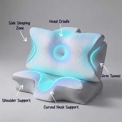 RestAlign™ - Almohada de soporte para cuello y hombros